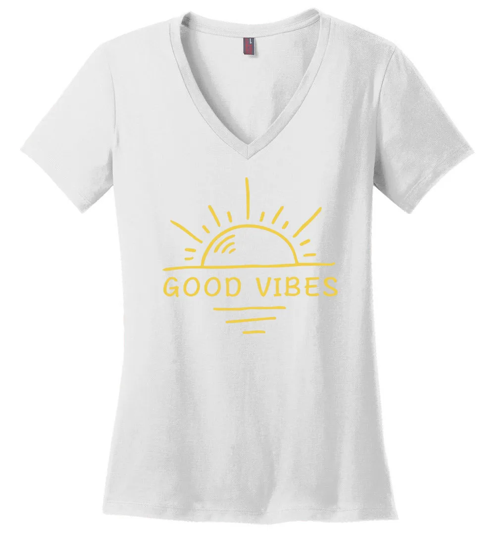 Good Vibes Sunshine V-Neck