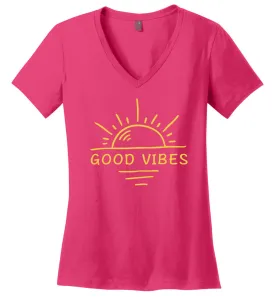 Good Vibes Sunshine V-Neck