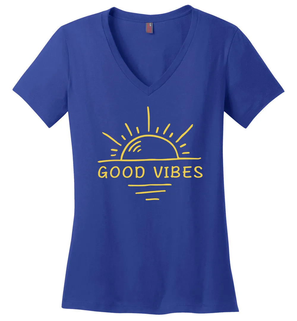 Good Vibes Sunshine V-Neck