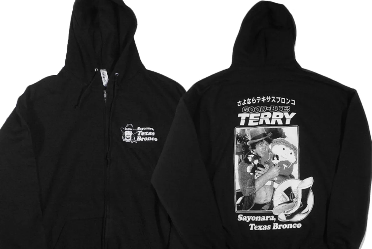 GOODBYE TERRY ZIP-UP HOODIE