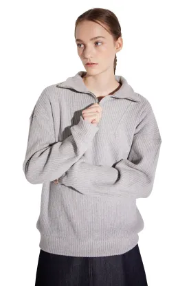 Grey Golgi Soft Zip-Up