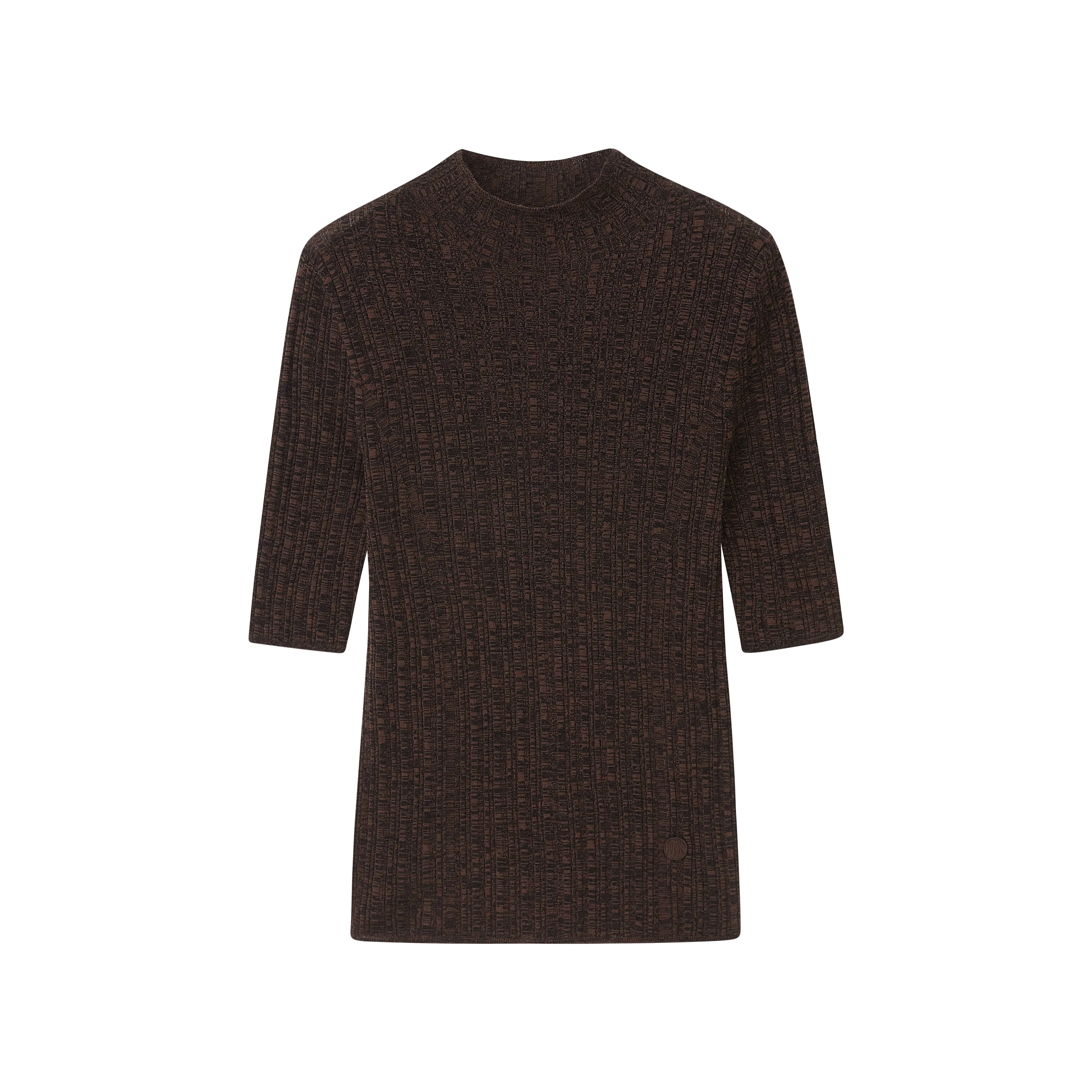 Half Sleeve Merino Wool Sweater