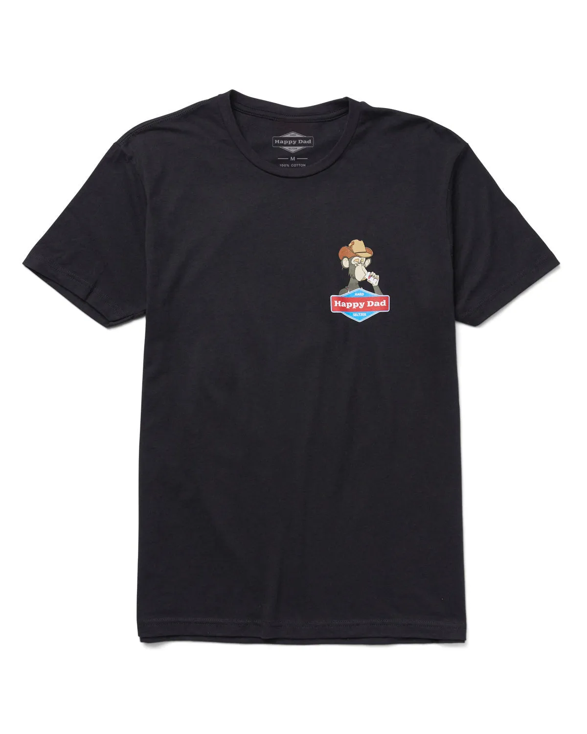 Happy Dad Ape Tee (Black)