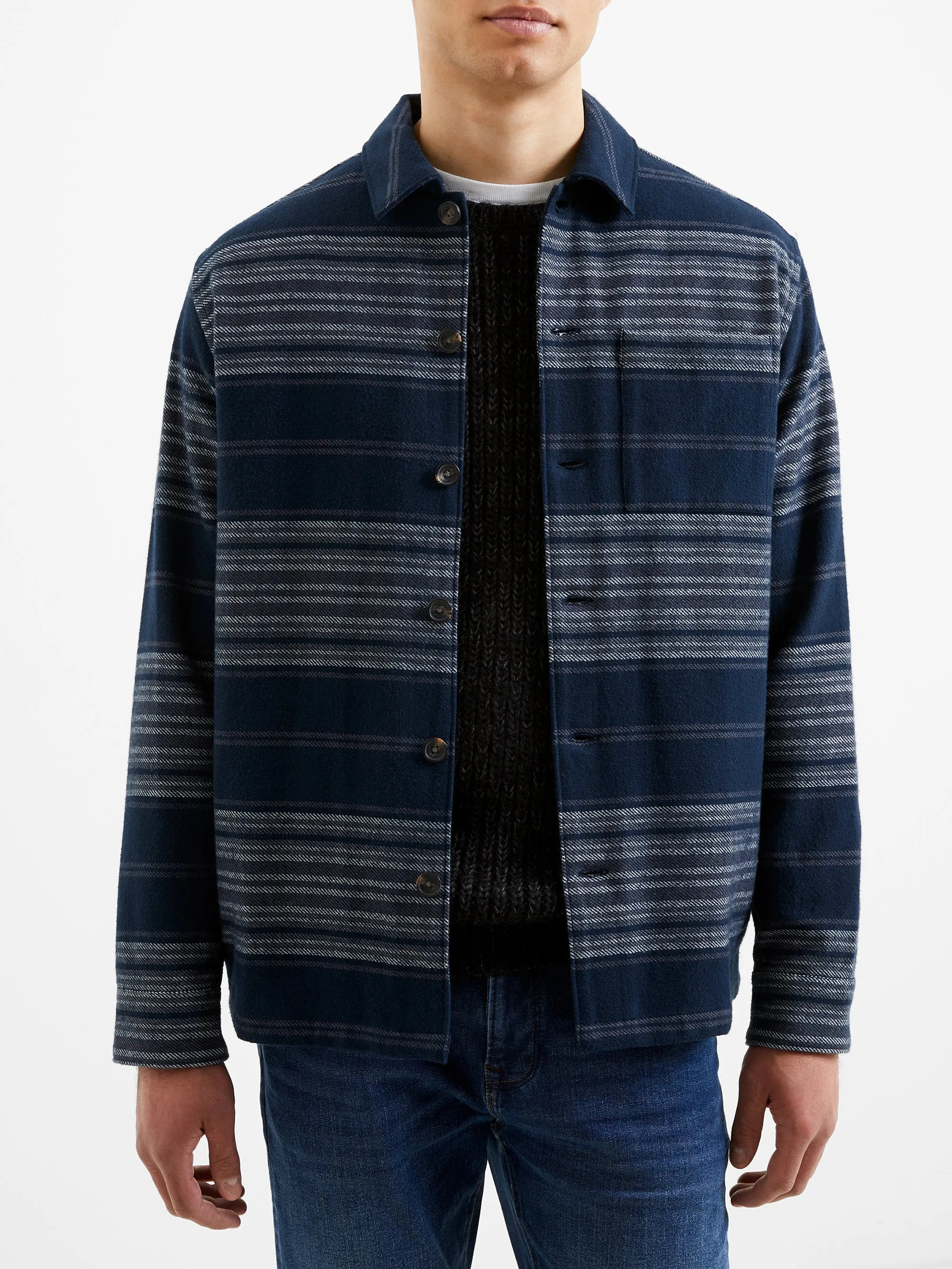 Heavy Twill Stripe Shirt