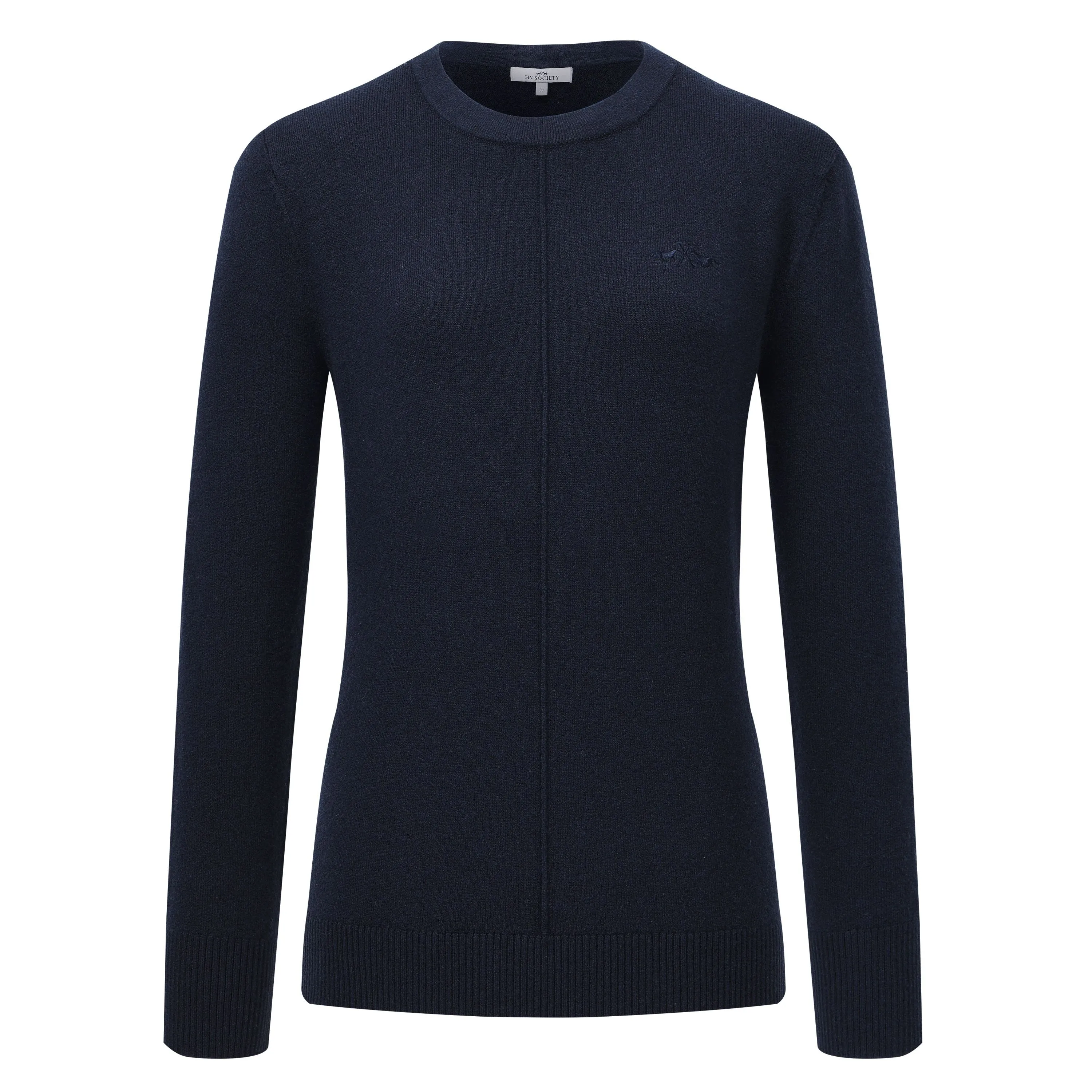 Hv Polo Christa Crew Neck Wool Blend Jumper