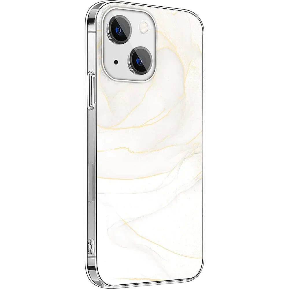 Inspire Series White Marble Case - iPhone 14 Plus - CP00333