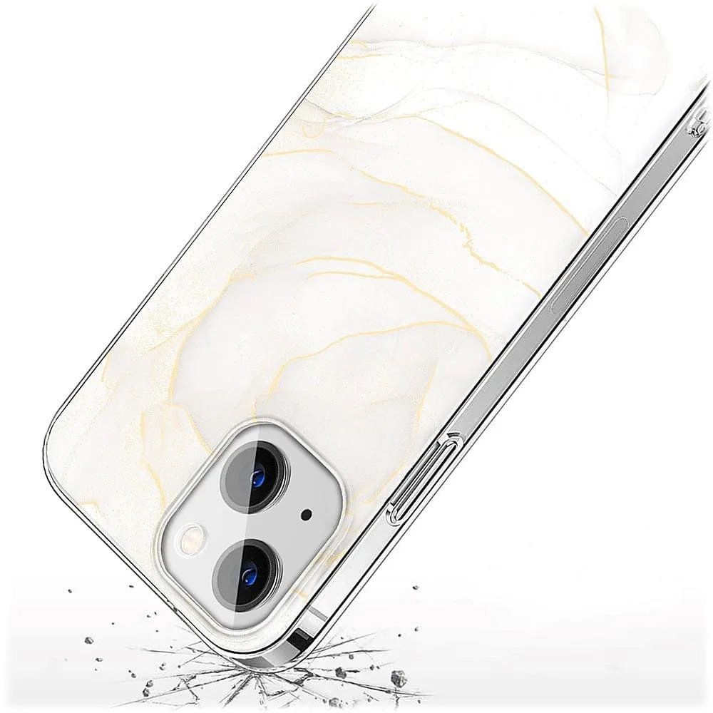 Inspire Series White Marble Case - iPhone 14 Plus - CP00333