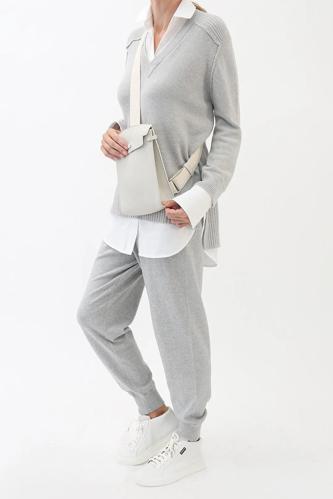 JOEY JOGGER PANT IN KNIT PIMA COTTON STRETCH