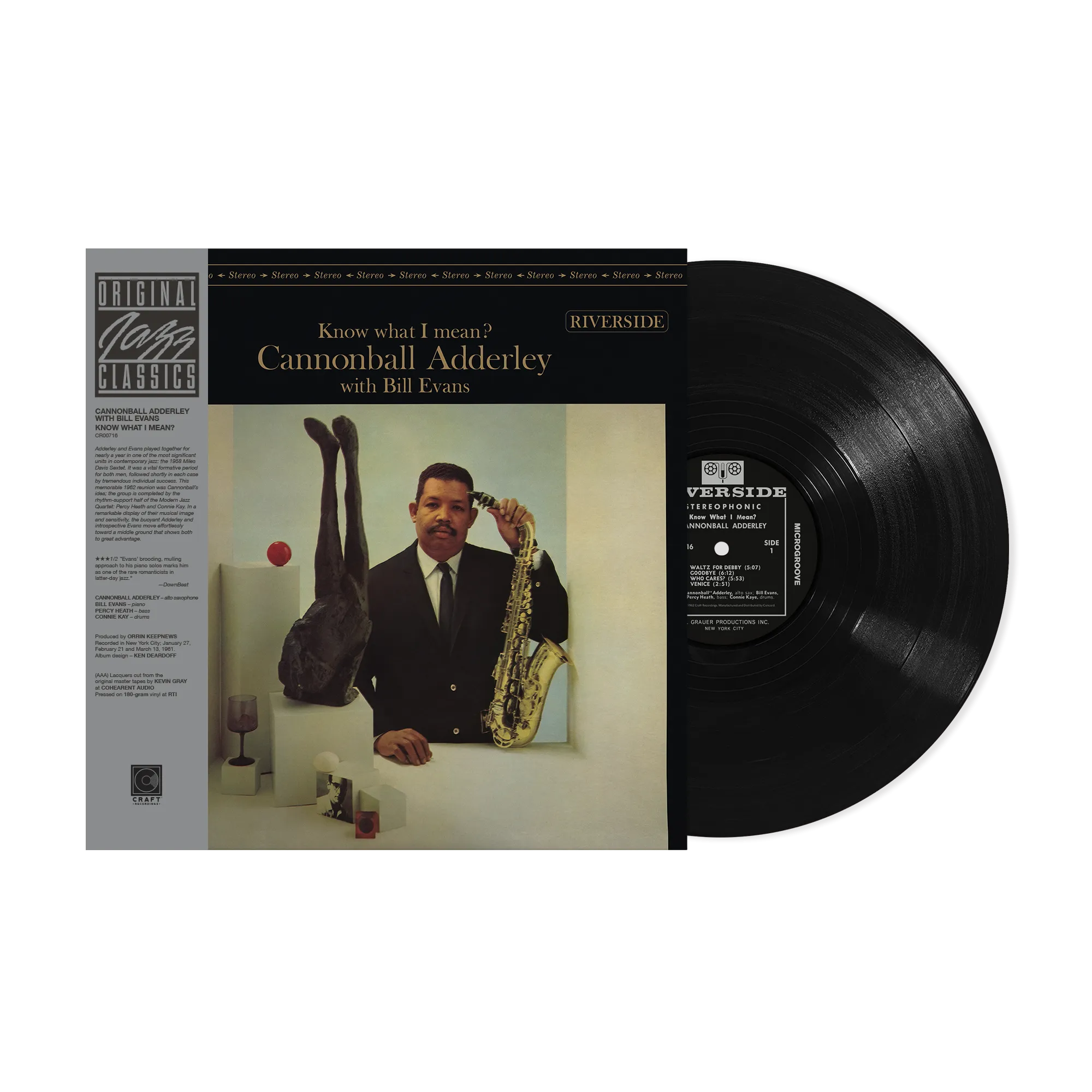 Know What I Mean?   Caravan   Where? (Original Jazz Classics Series LP Bundle)