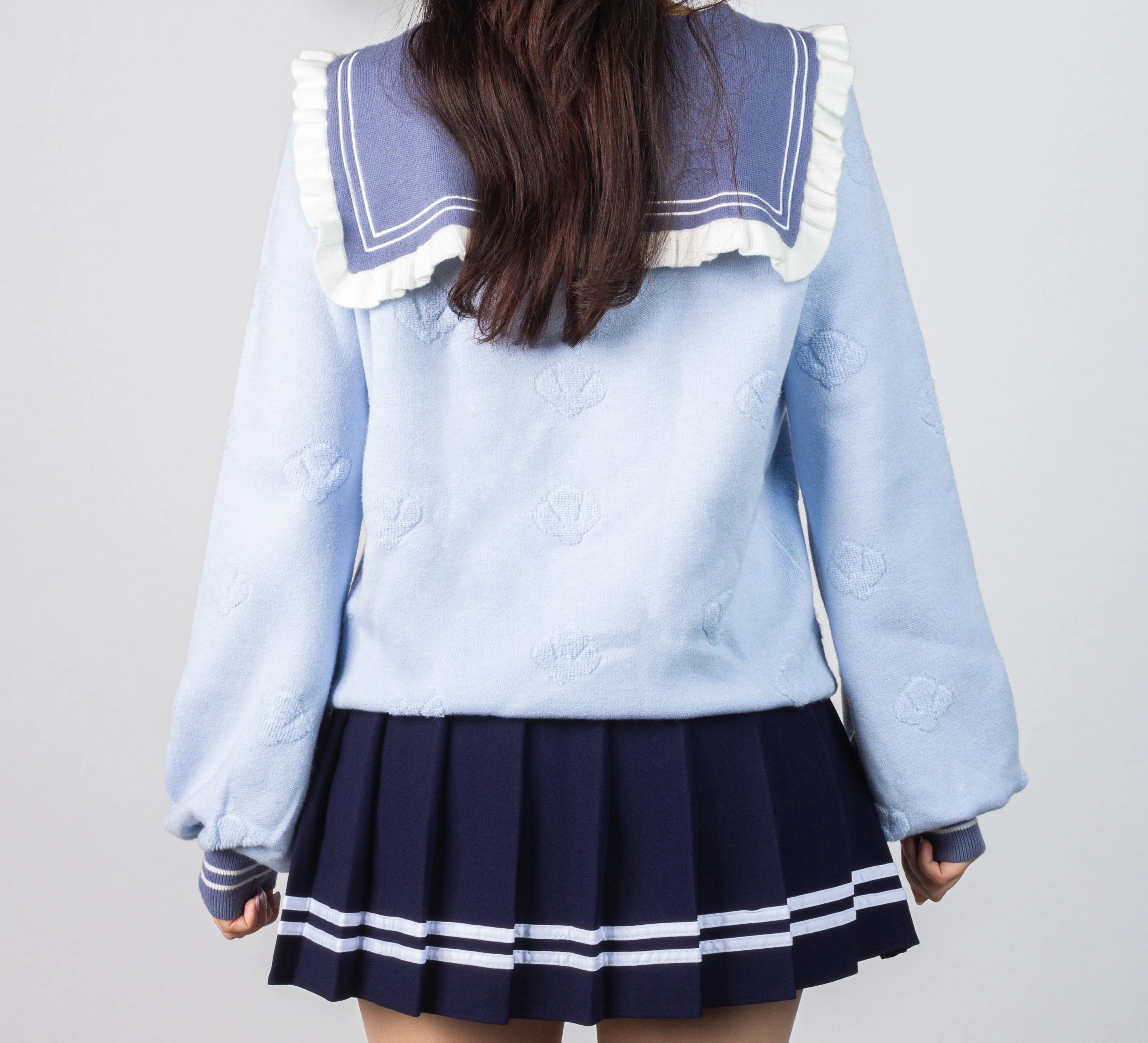 Kokomi Sailor Genshin Impact Cardigan