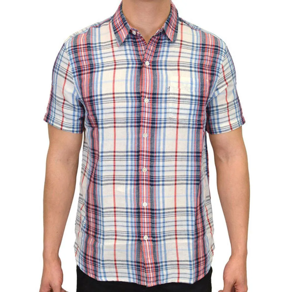 Levi's Sunset Check Pattern Short Sleeve Shirt - Maydole Marshal