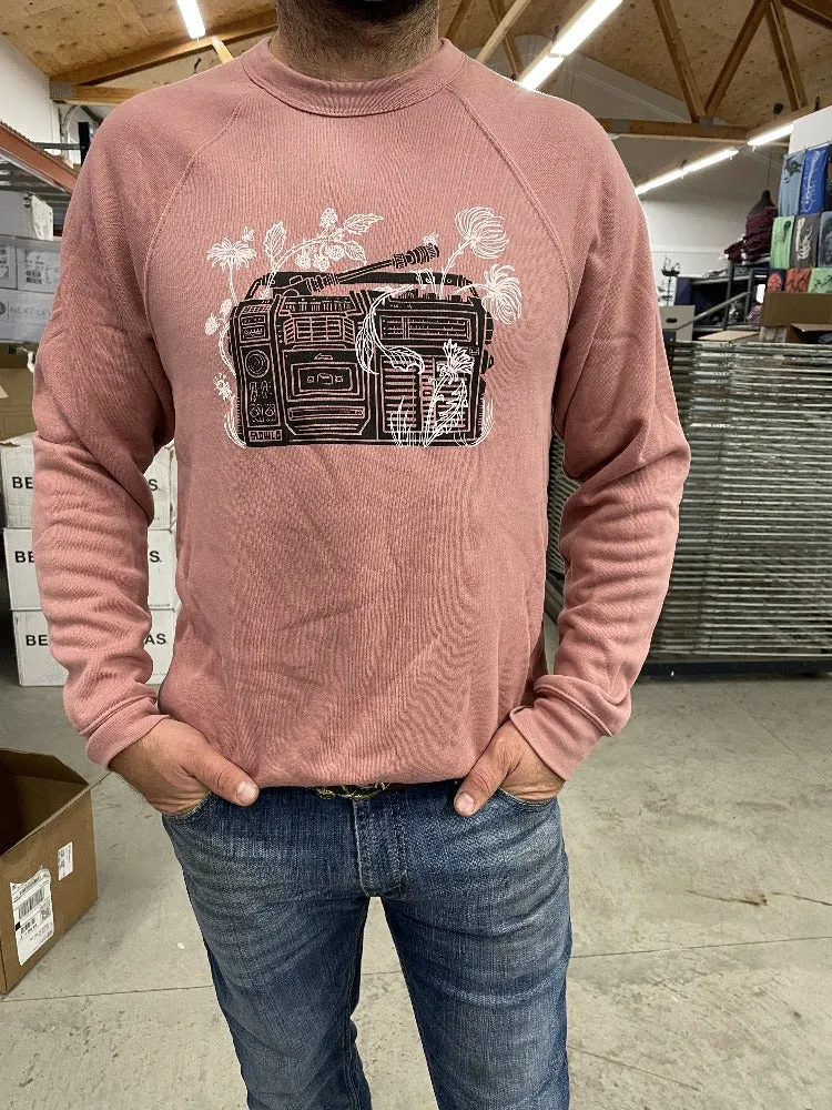 Lost & Found: Boombox Pullover Crewneck Fleece