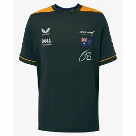 McLaren F1 Kids Daniel Ricciardo Replica Set Up T-Shirt- Youth Papaya/Phantom