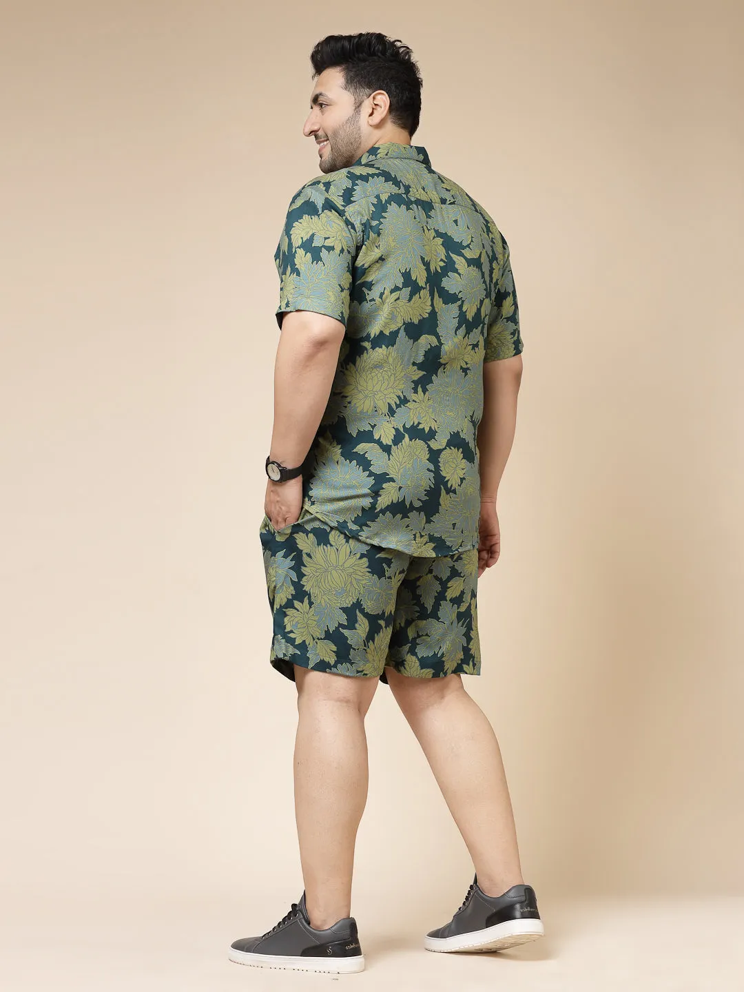 Men's Botanical Leaf Ensemble