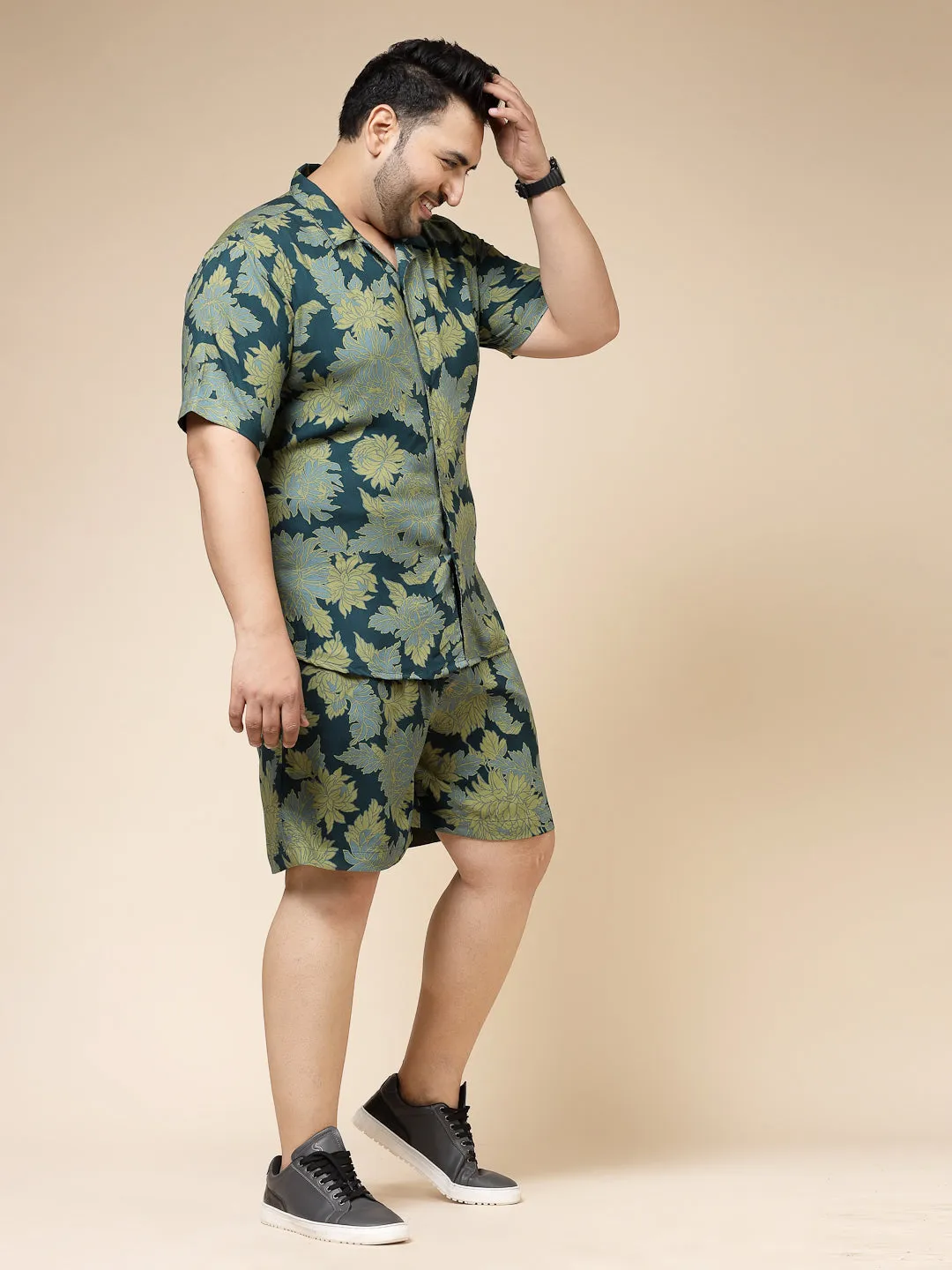 Men's Botanical Leaf Ensemble