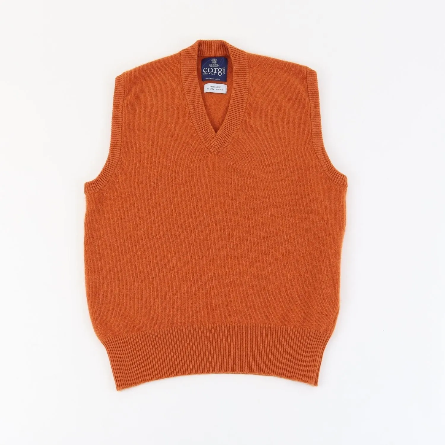 Men's V Neck Sleeveless Sweater