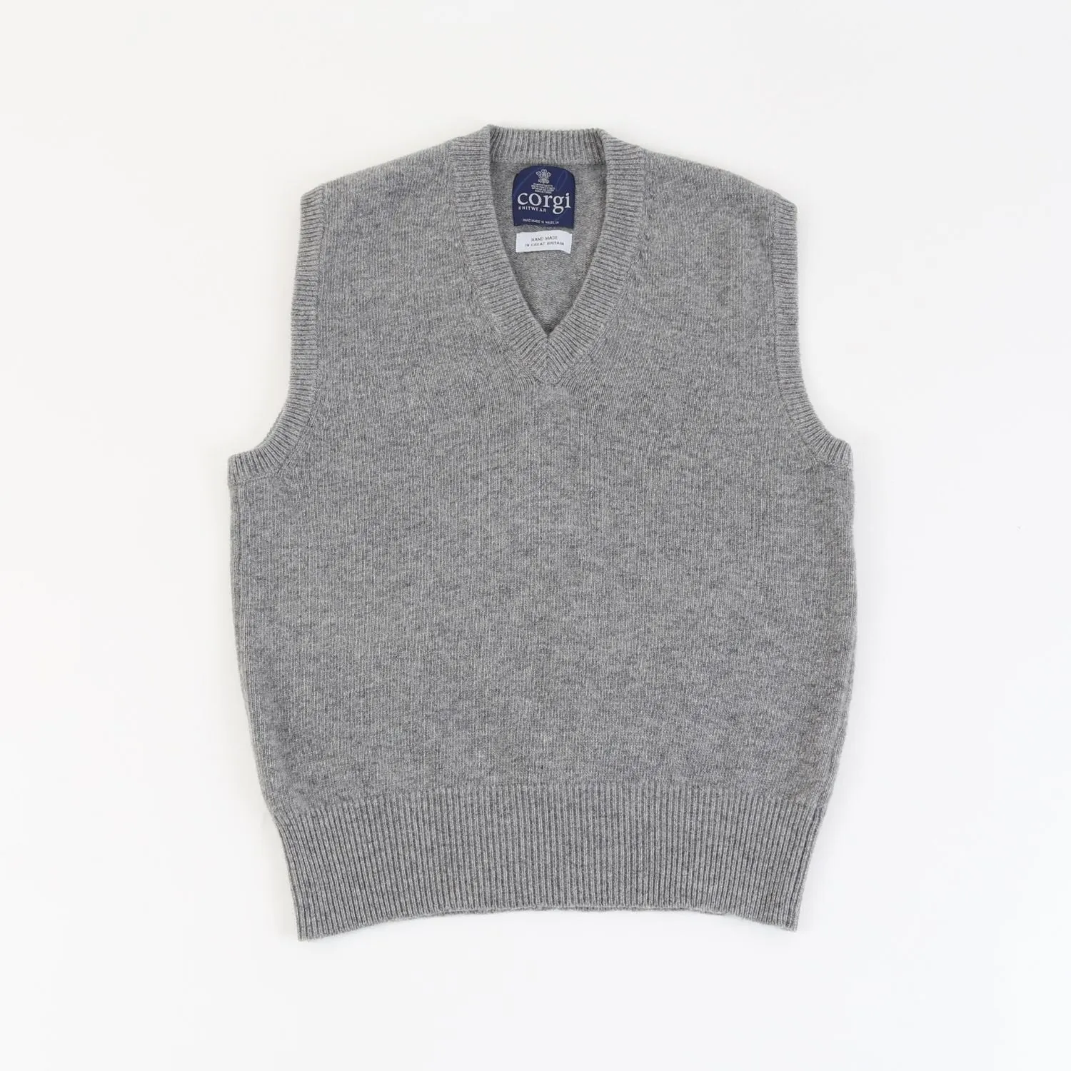 Men's V Neck Sleeveless Sweater