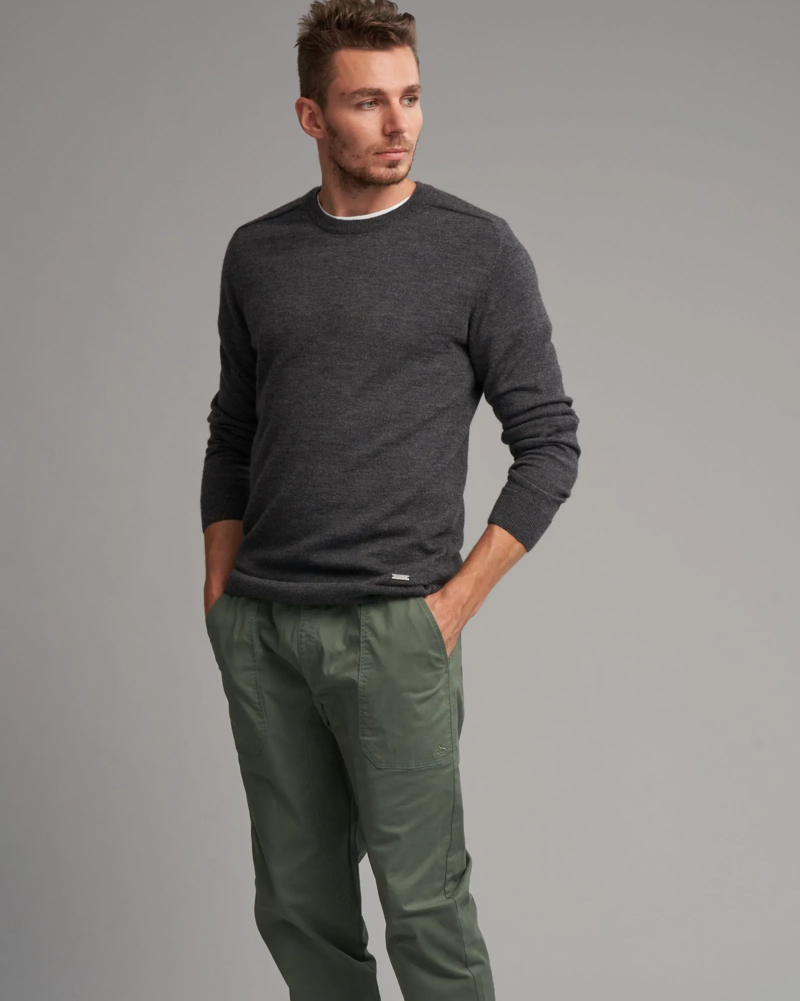 MERINO 12 GAUGE CREW NECK