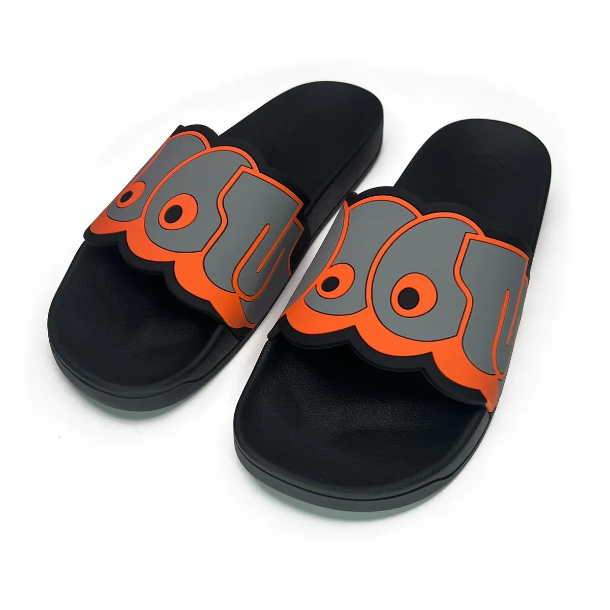 Stylish Black MF DOOM Slide Sandals for Men - Optimize