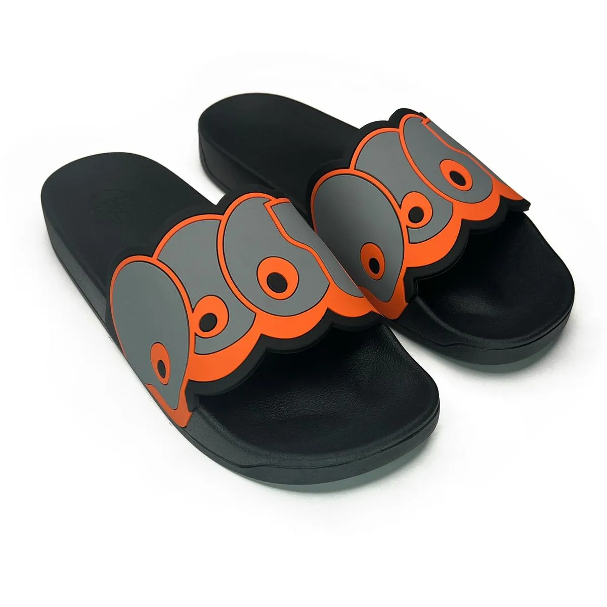 Stylish Black MF DOOM Slide Sandals for Men - Optimize