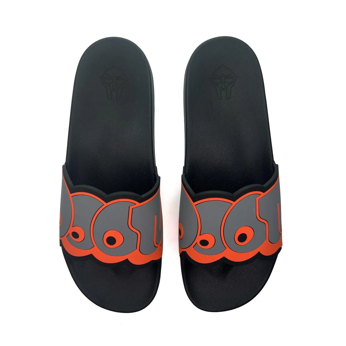 Stylish Black MF DOOM Slide Sandals for Men - Optimize