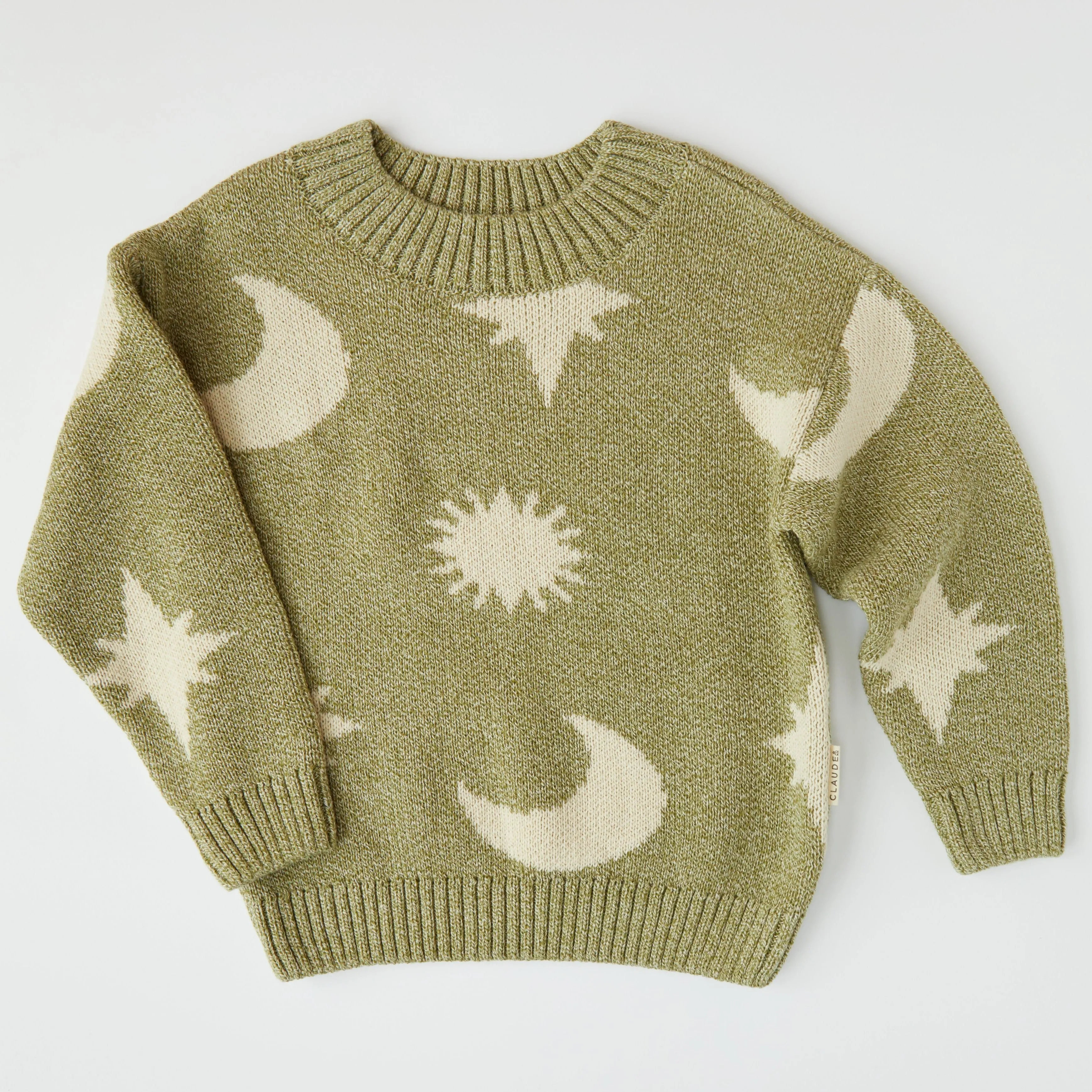 Moon Sweater - Nordic Nep Green