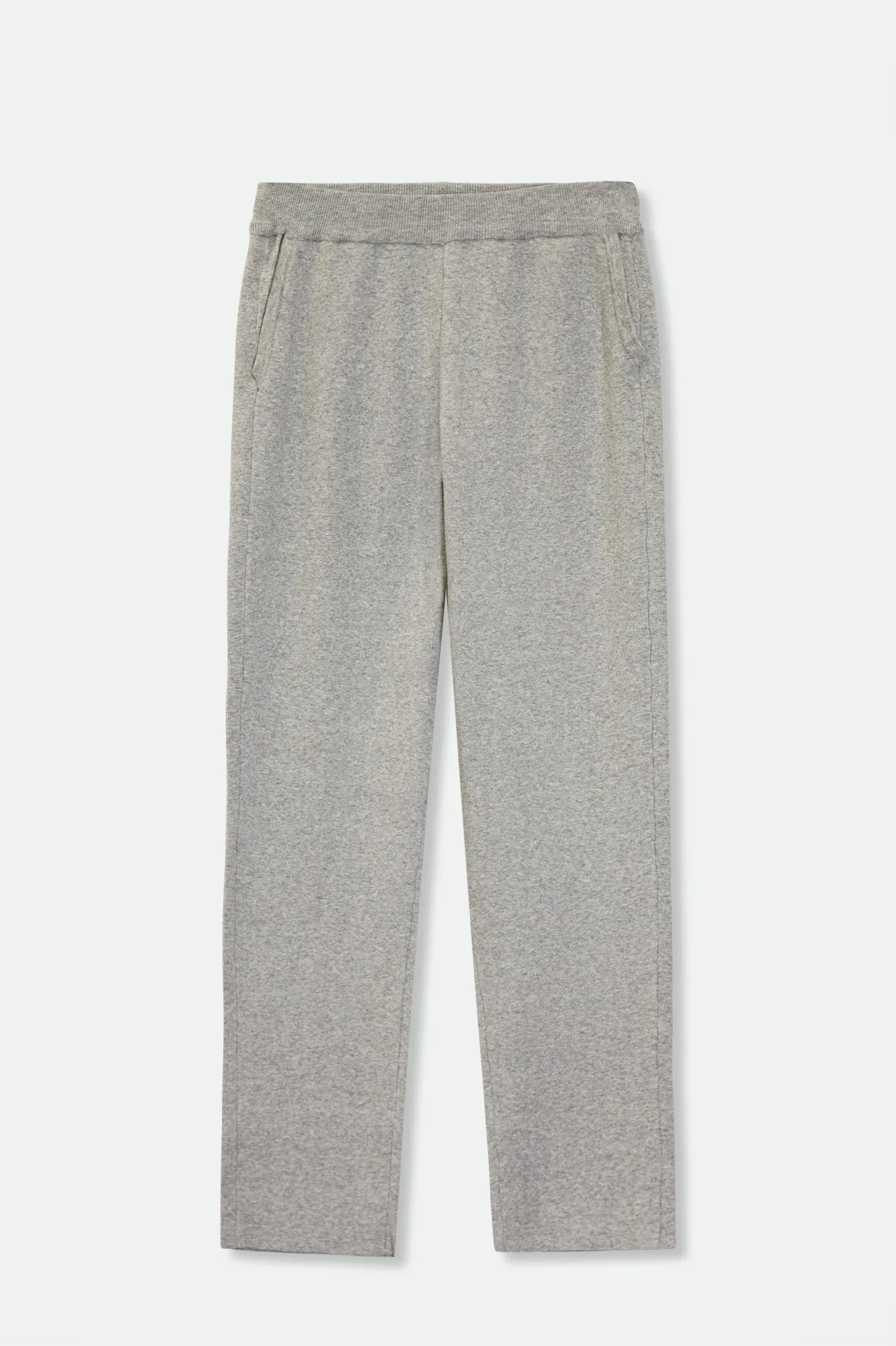 PAIGE PANT IN DOUBLE KNIT HEATHERED PIMA COTTON