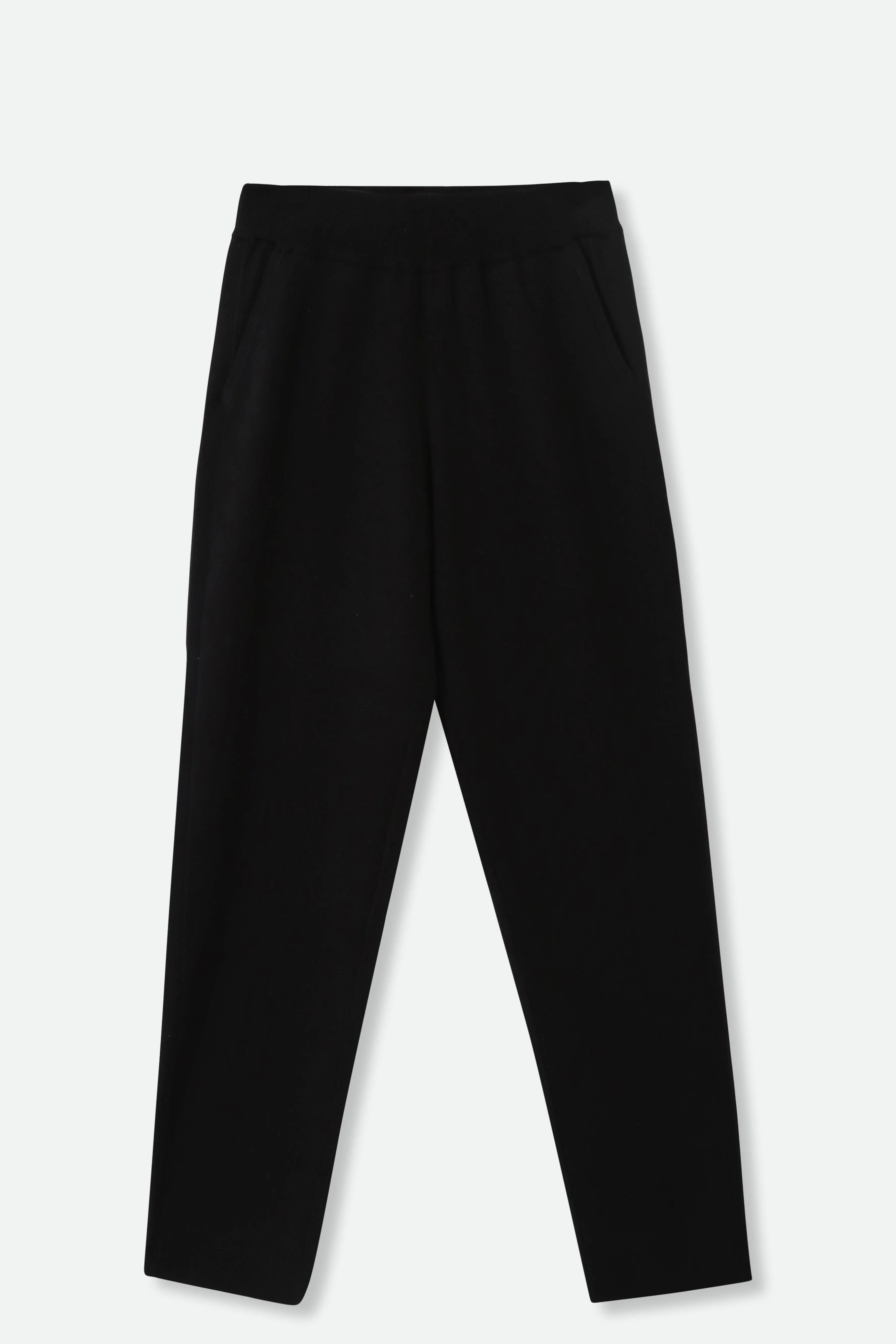 PAIGE PANT IN DOUBLE KNIT HEATHERED PIMA COTTON