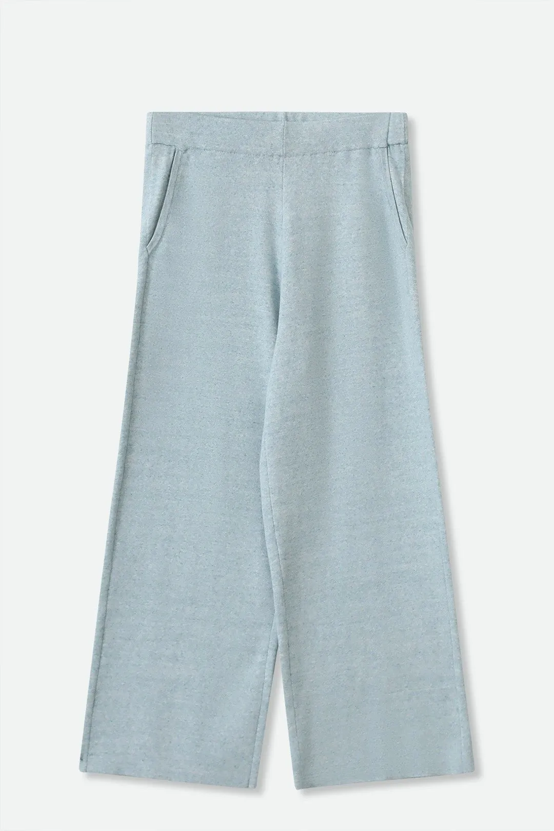 PAYTON WIDE LEG CROP PANT IN KNIT PIMA COTTON LIMITED EDITION COLORS