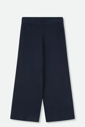 PAYTON WIDE LEG CROP PANT IN KNIT PIMA COTTON LIMITED EDITION COLORS