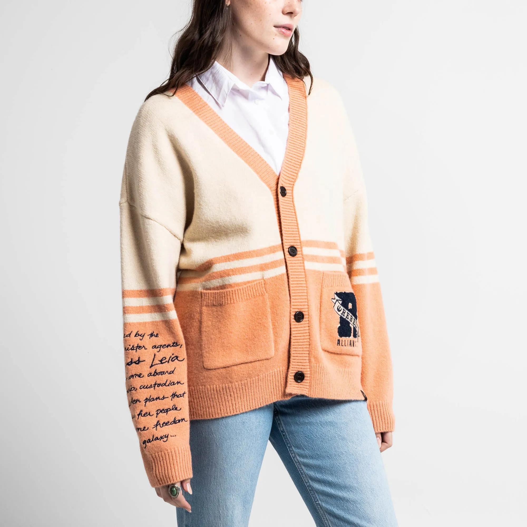 Princess Leia Varsity Cardigan