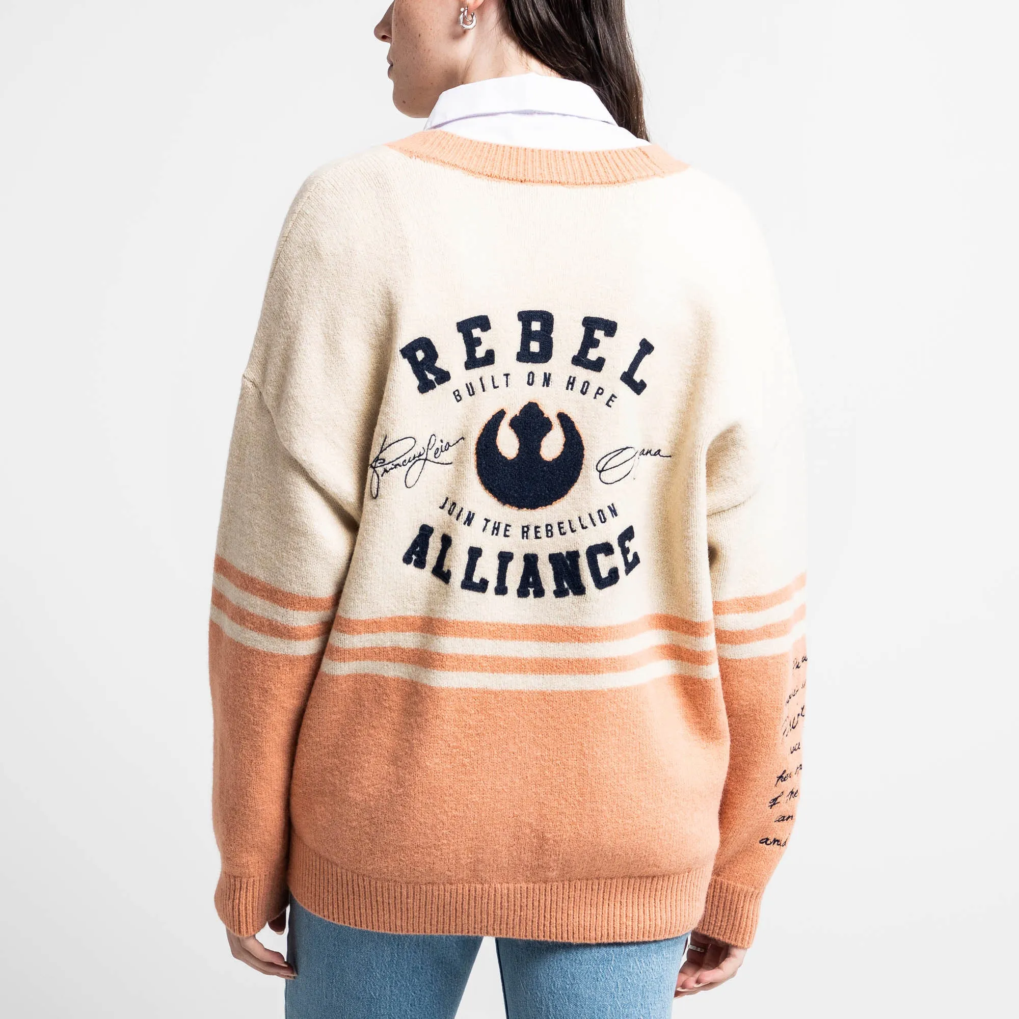 Princess Leia Varsity Cardigan