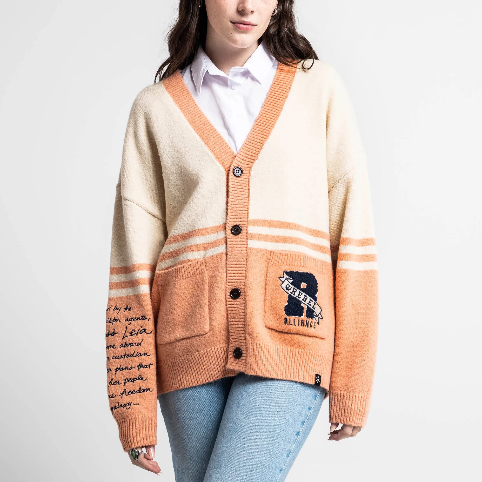 Princess Leia Varsity Cardigan