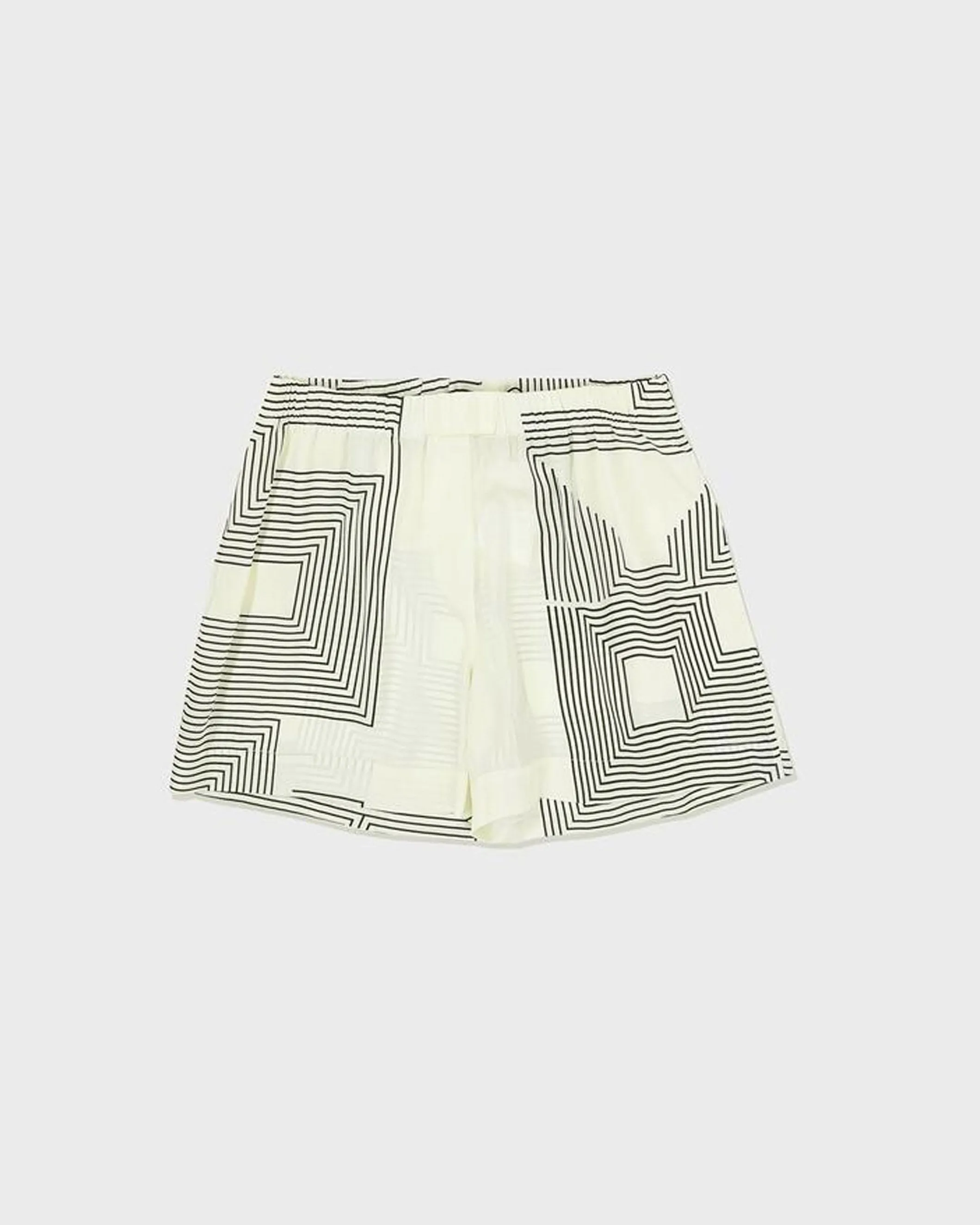 Print Banding Shorts