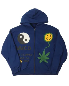 "Earth First" Zip Up Hoodie