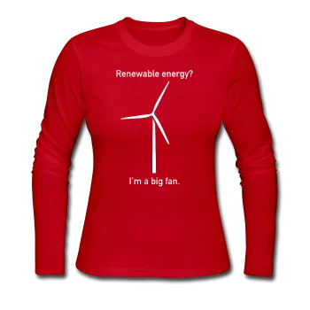 "I'm a Big Fan" - Women's Long Sleeve T-Shirt