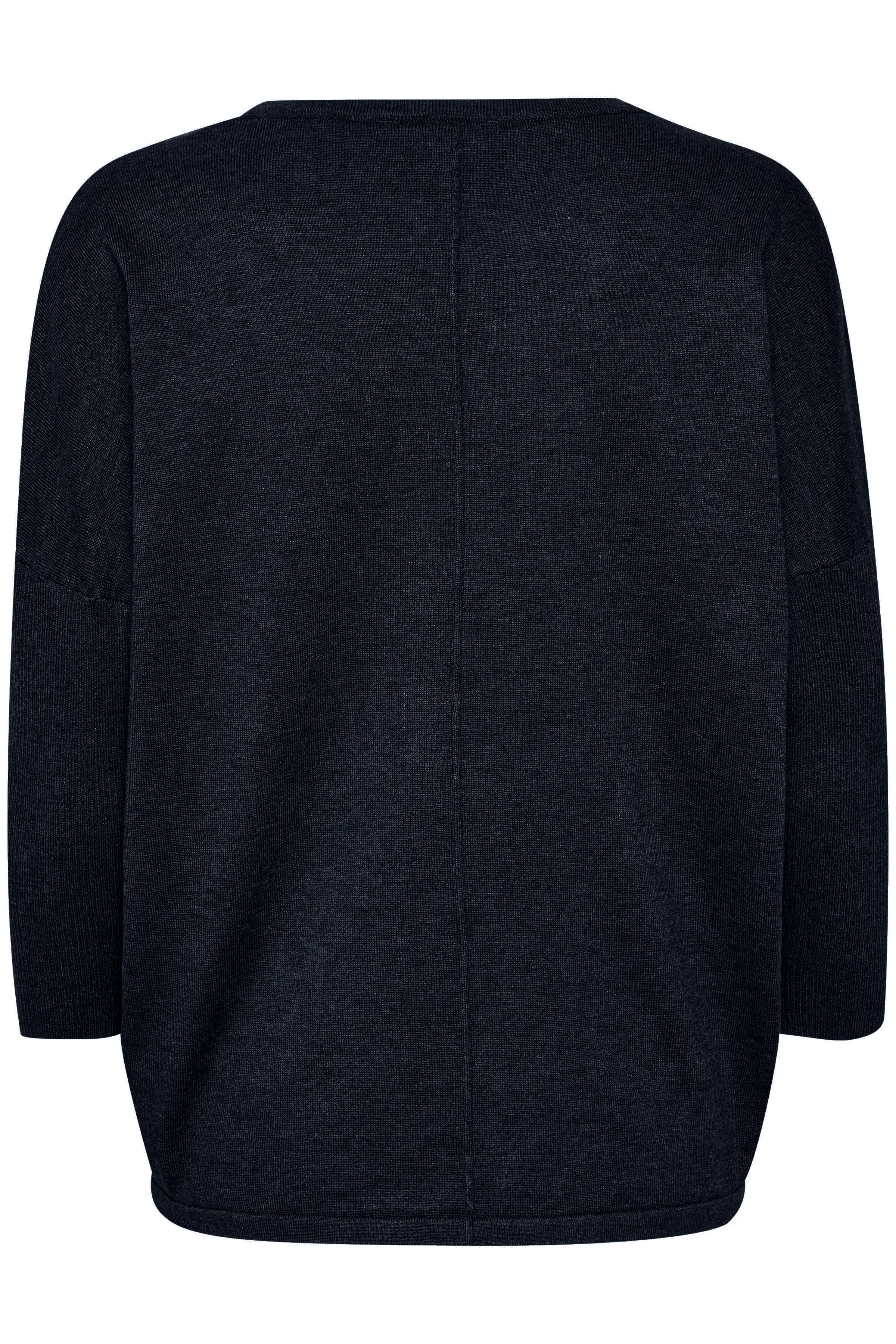 Saint Tropez Mila Round Neck Pullover - Night Sky Navy