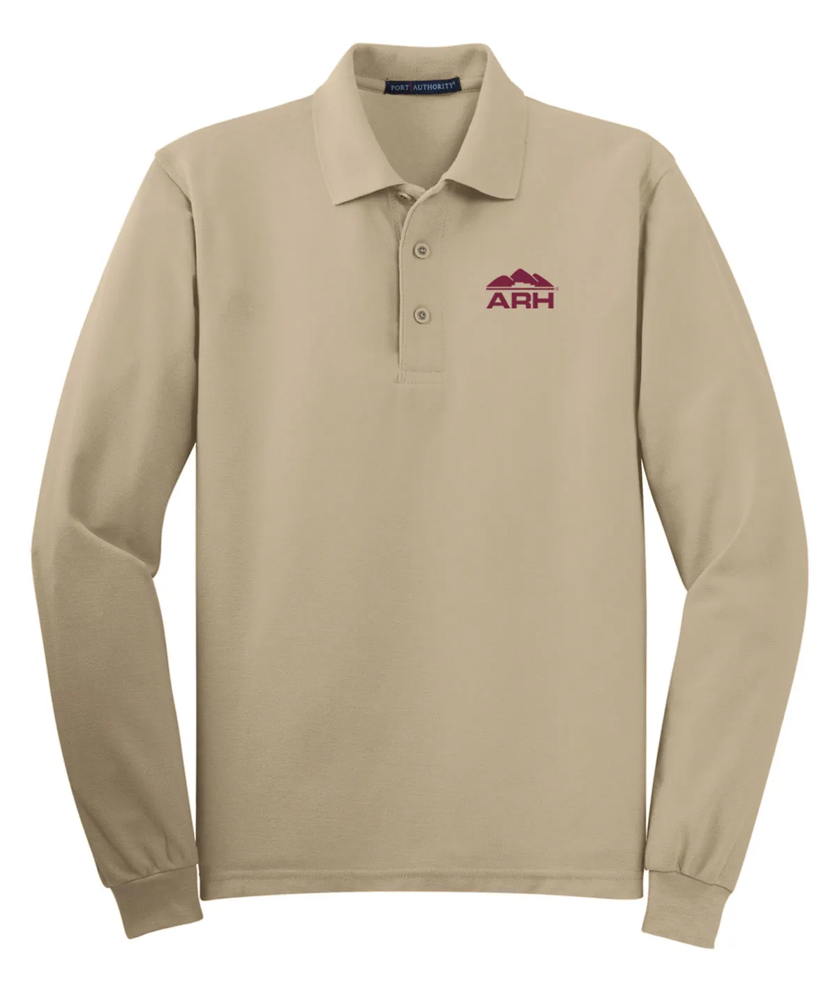 Silk Touch Long Sleeve Polo - Team Colors