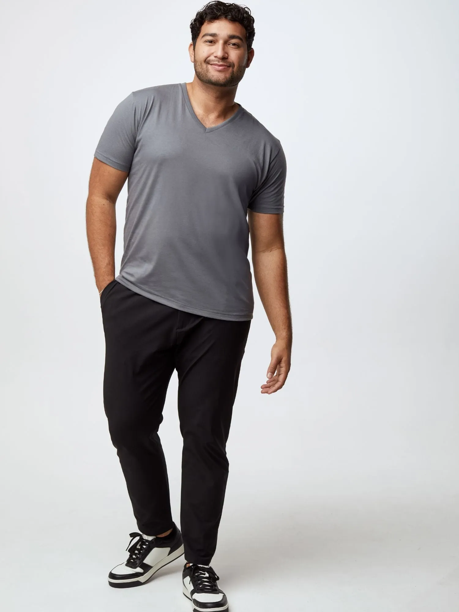 Slate V-Neck