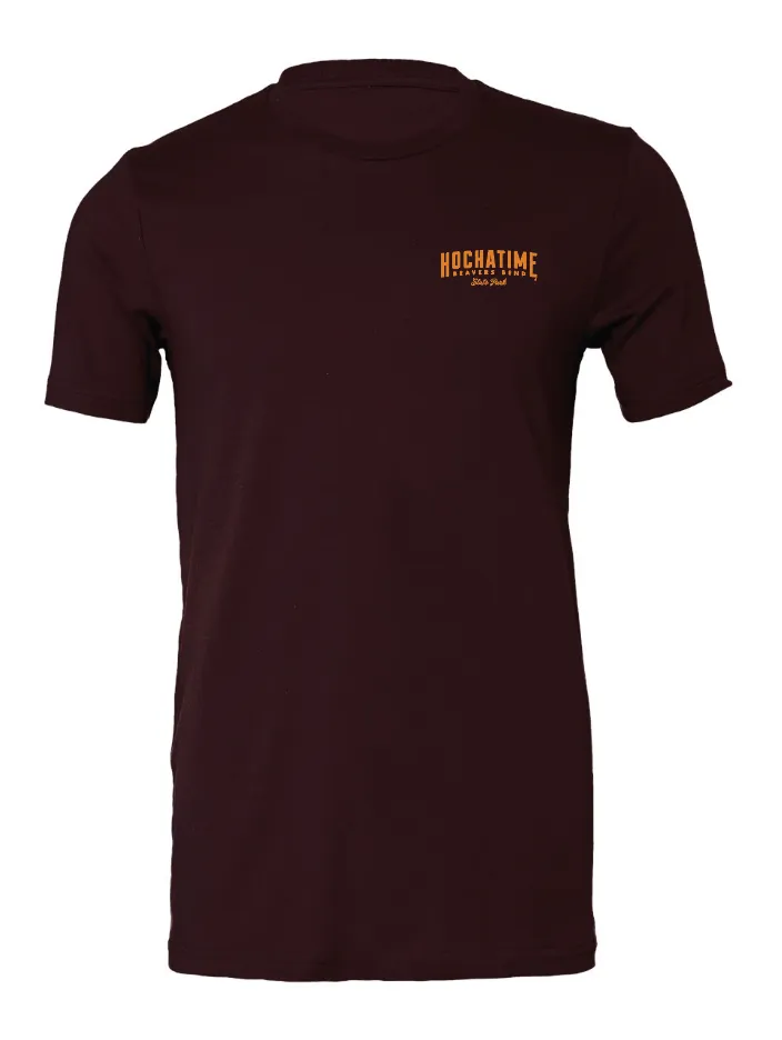 S'more Sasquatch Tee- Oxblood