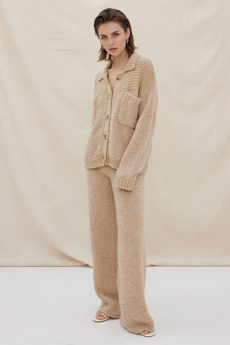 Sovere - Axis Knit Jacket in Mink