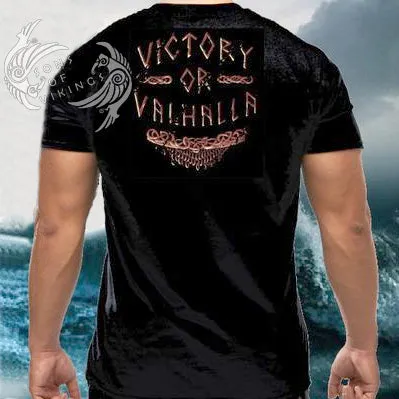 Victory or Valhalla - Two-Sided T-Shirt