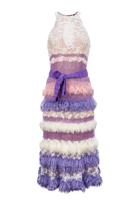 Violet Multicolor Knit Dress