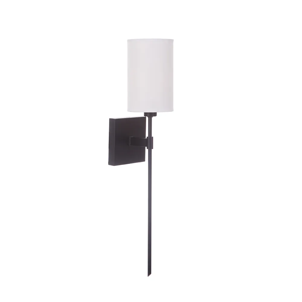 Vivienne 1 Light Wall Sconce - Black