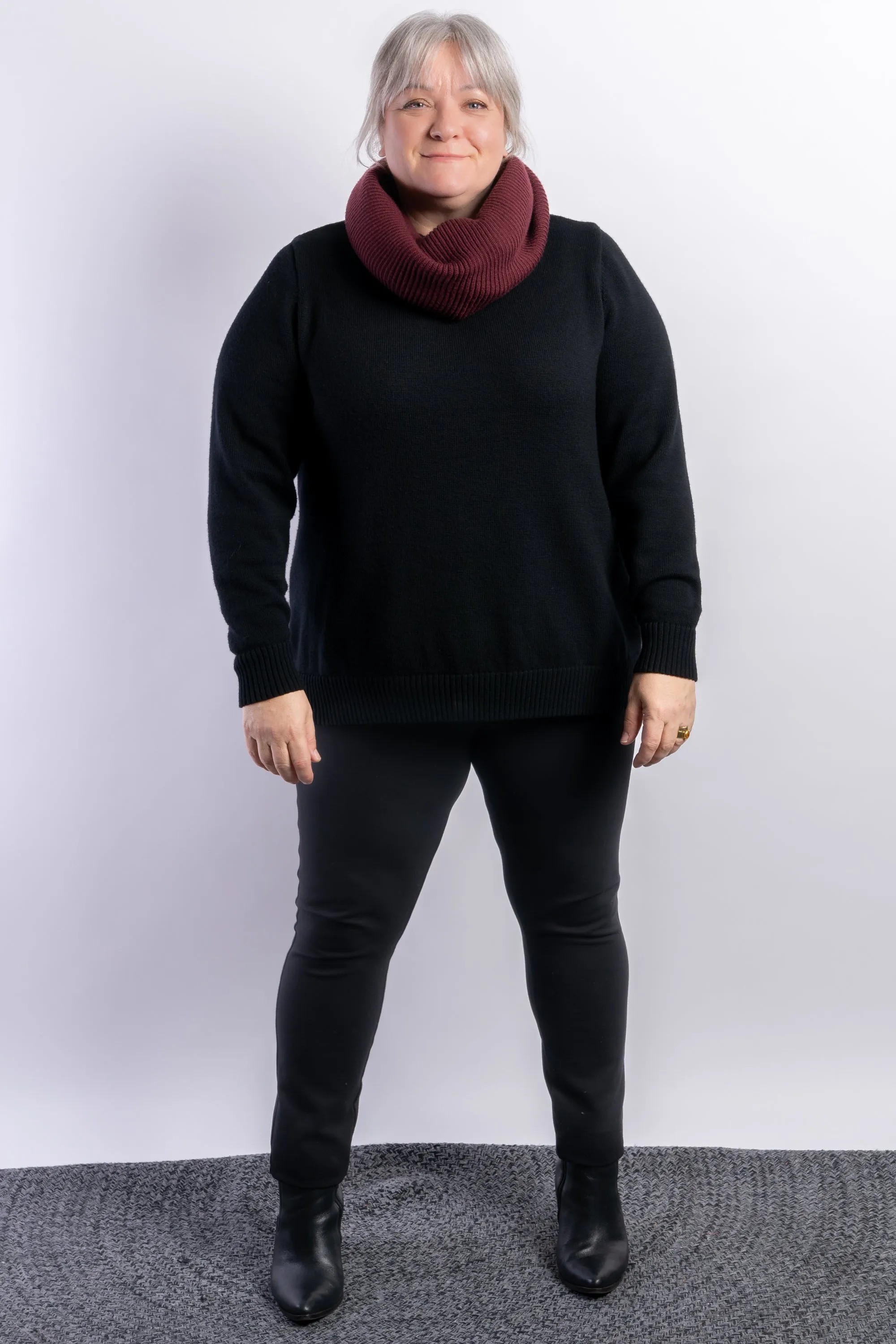 Wintertime Love Merino Knit - Black