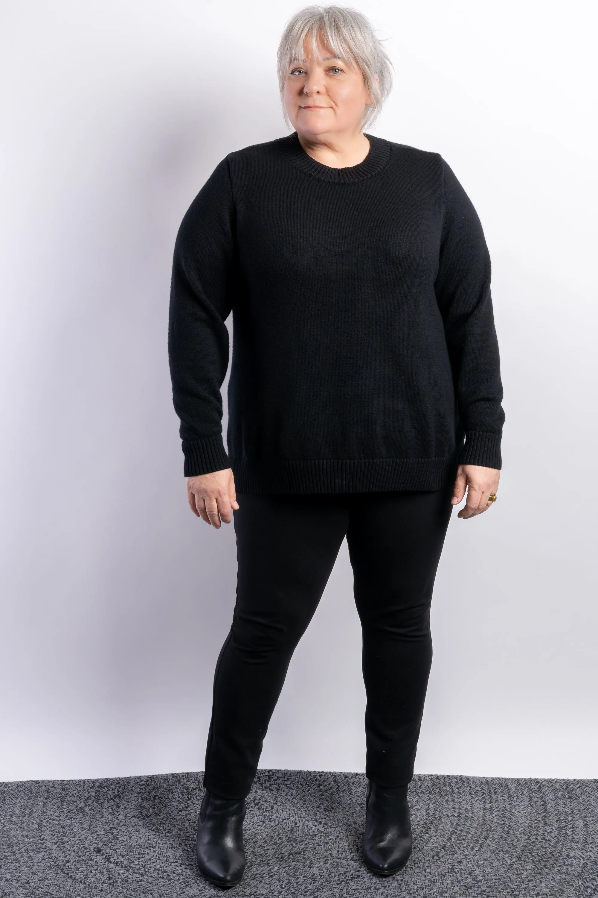 Wintertime Love Merino Knit - Black