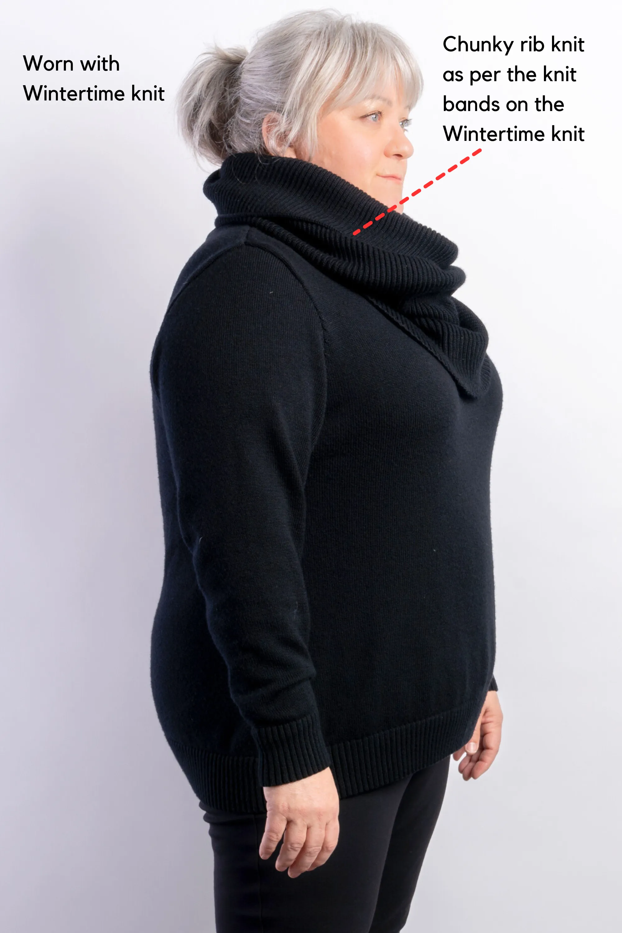 Wintertime Love Merino Knit - Black