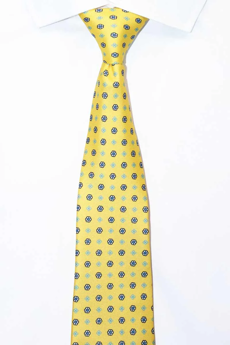 Yellow Floral Tie