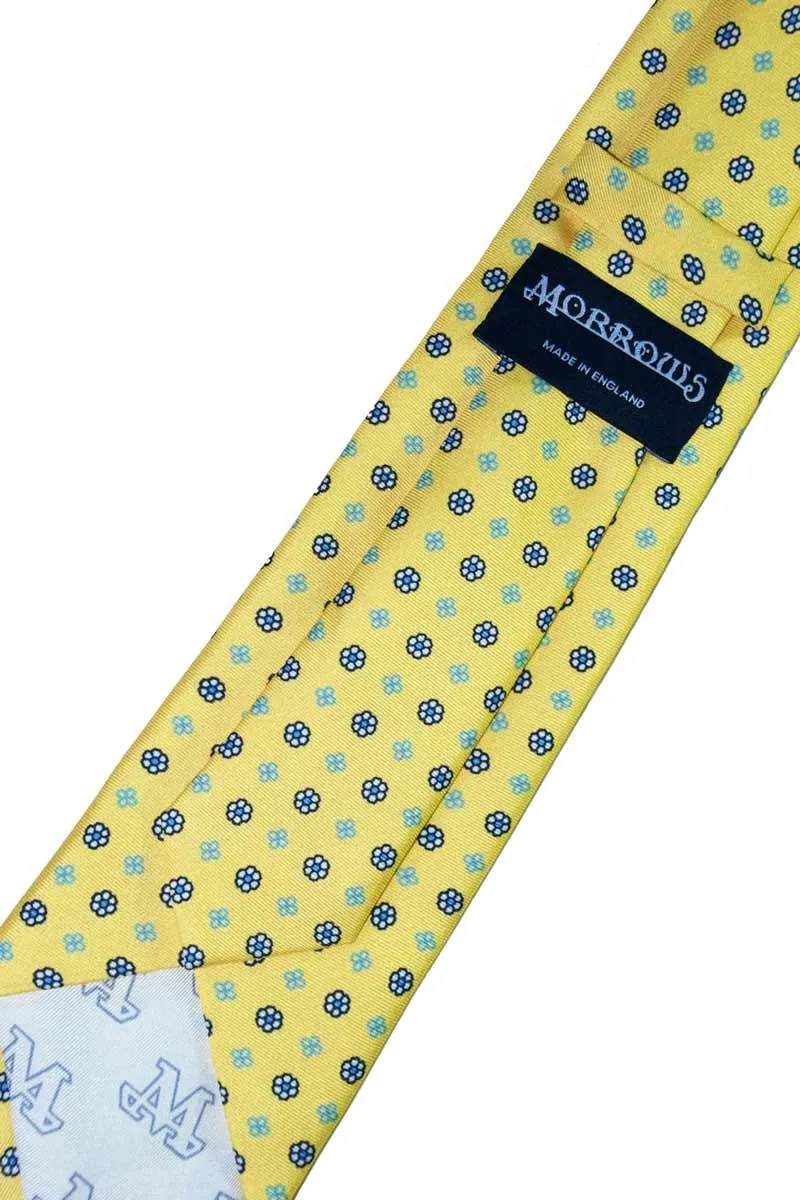 Yellow Floral Tie