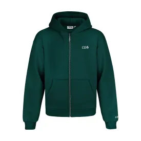 ZIP-UP DARK GREEN